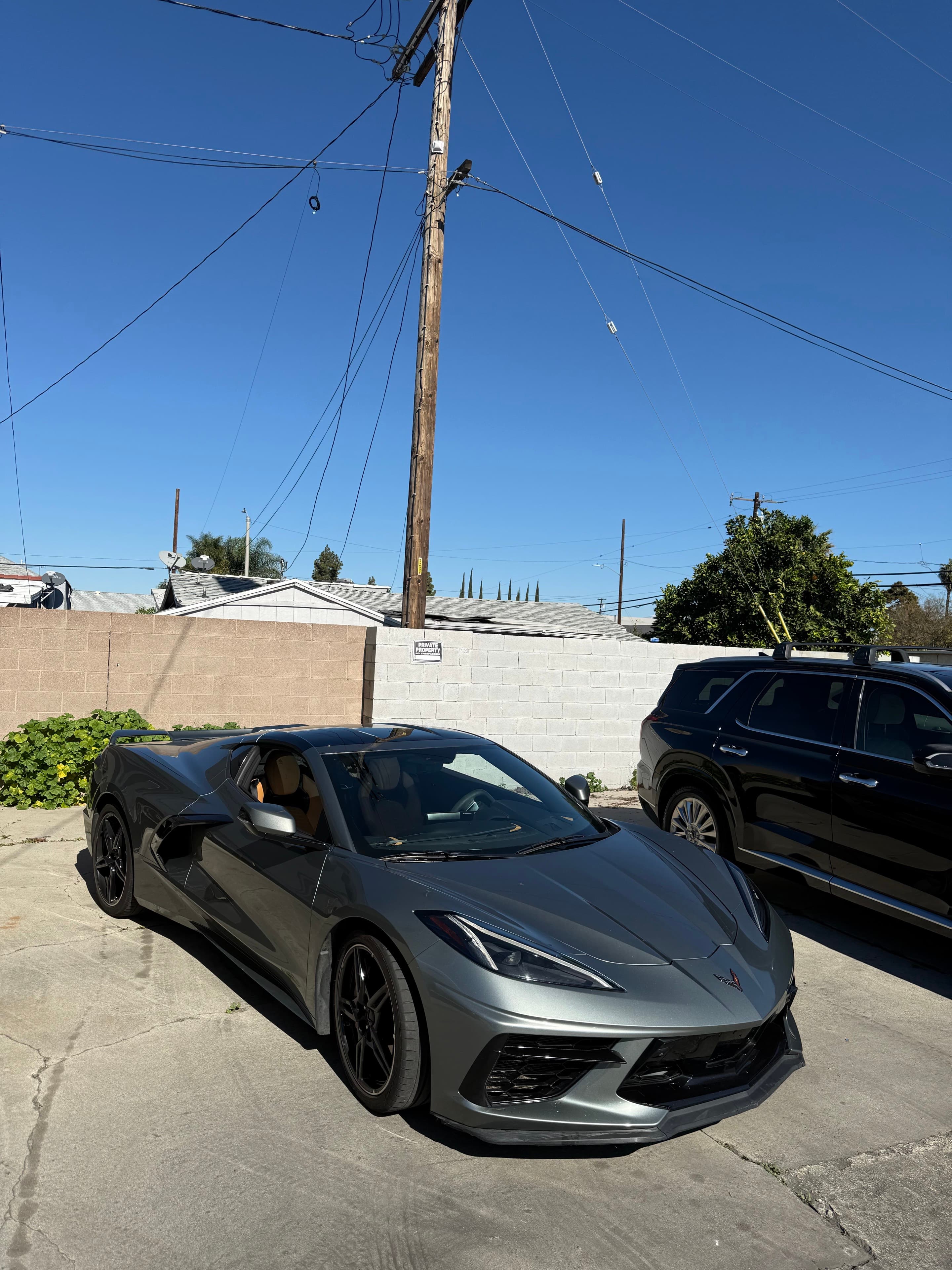 Gray Chevrolet Corvette at RS Auto